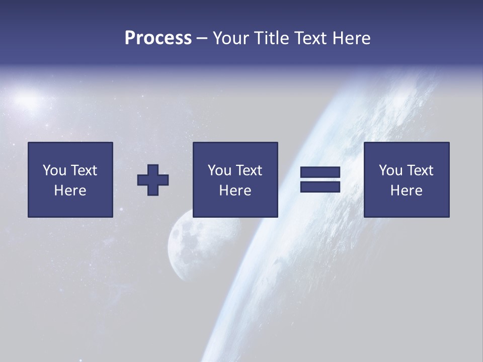 Sun Black Atmosphere PowerPoint Template