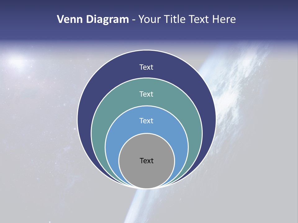 Sun Black Atmosphere PowerPoint Template