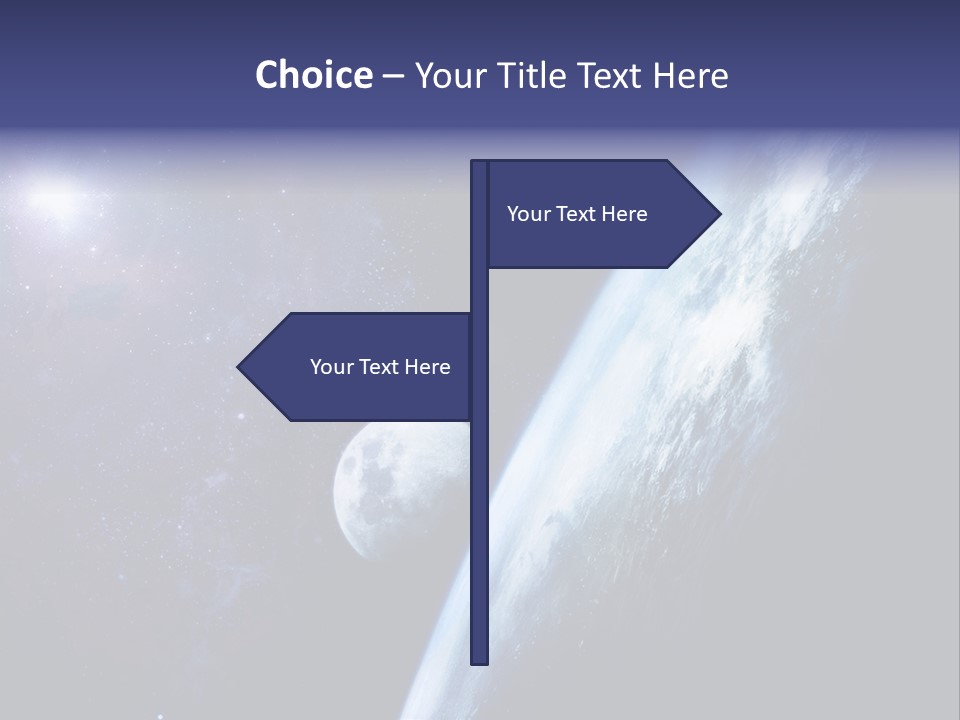 Sun Black Atmosphere PowerPoint Template