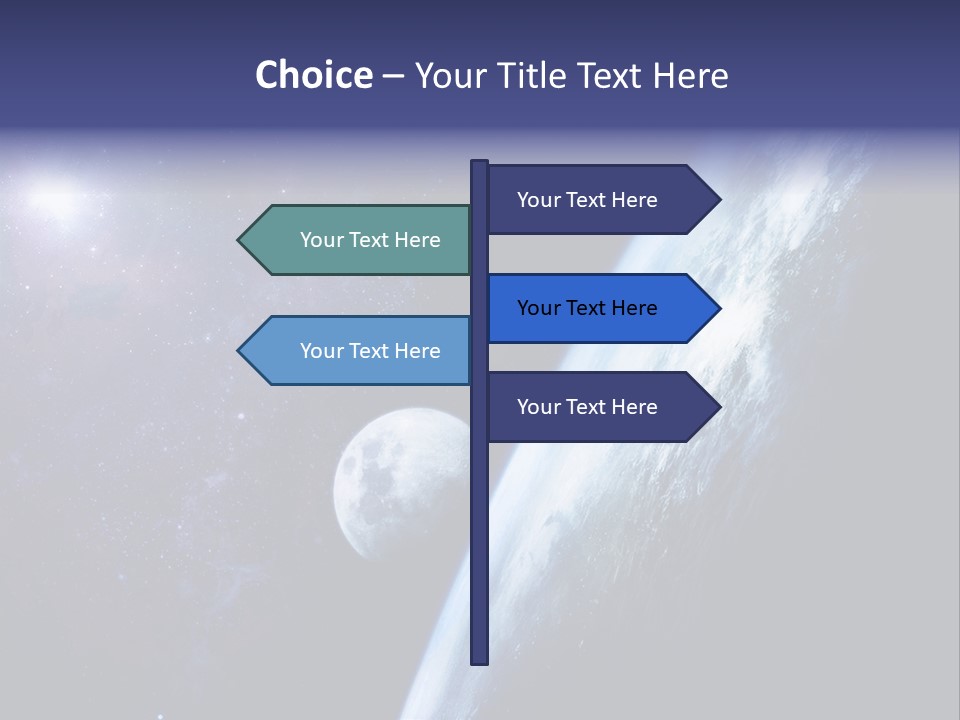 Sun Black Atmosphere PowerPoint Template