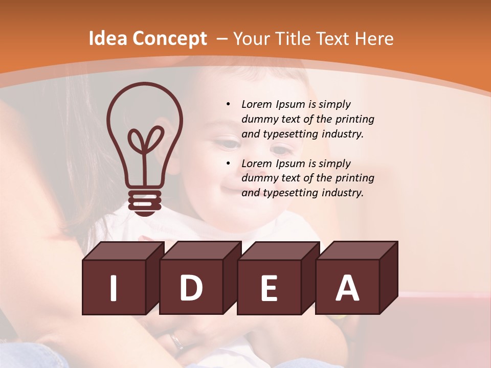 Toothy Smile Healthy Kid PowerPoint Template