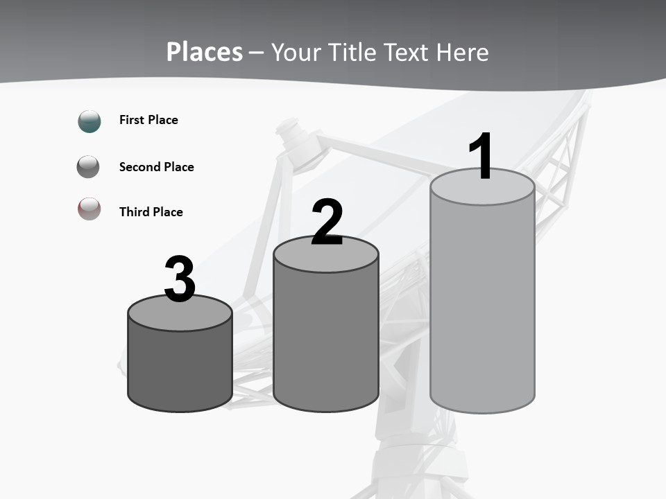 Broadcasting Wireless Isolated PowerPoint Template