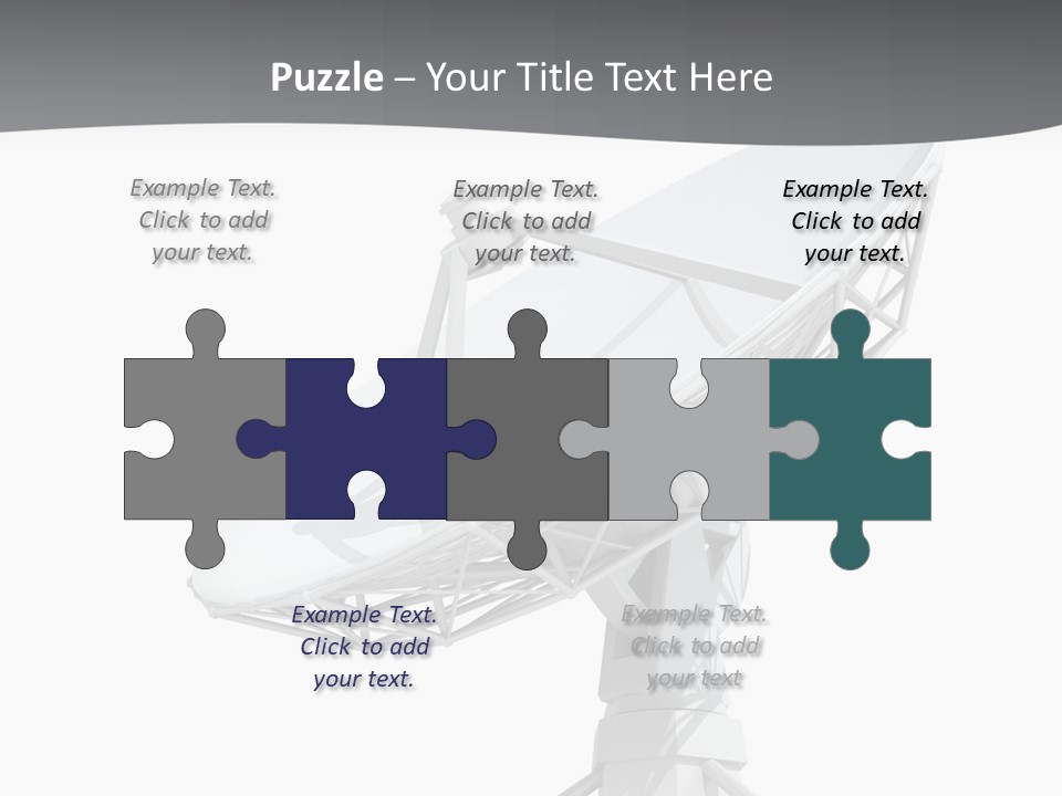 Broadcasting Wireless Isolated PowerPoint Template