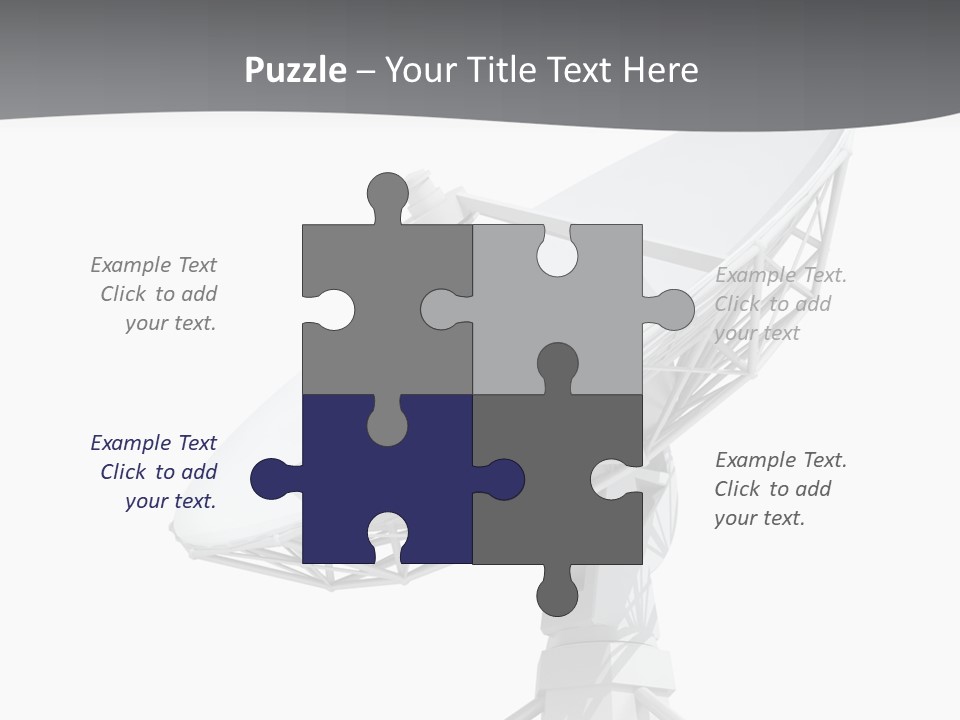 Broadcasting Wireless Isolated PowerPoint Template