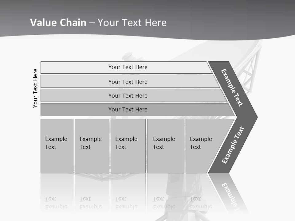 Broadcasting Wireless Isolated PowerPoint Template