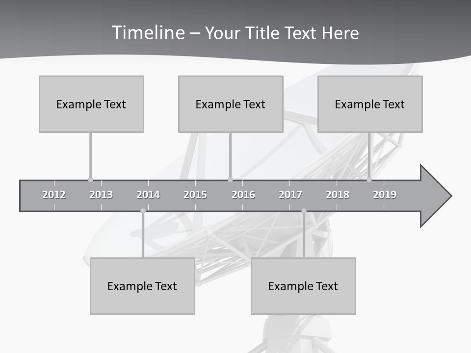 Broadcasting Wireless Isolated PowerPoint Template