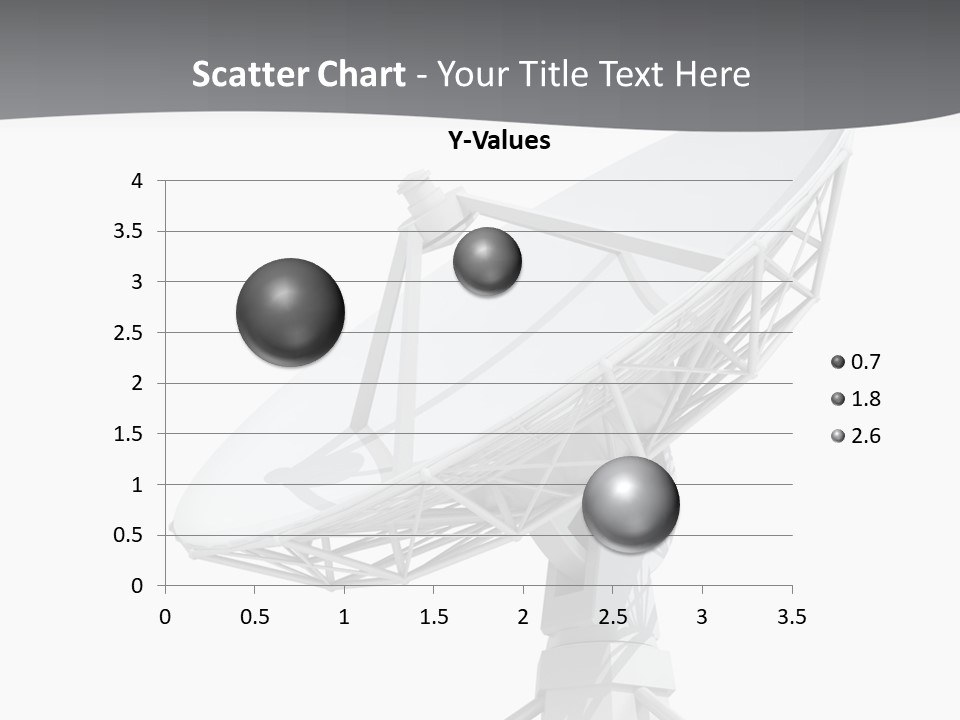Broadcasting Wireless Isolated PowerPoint Template
