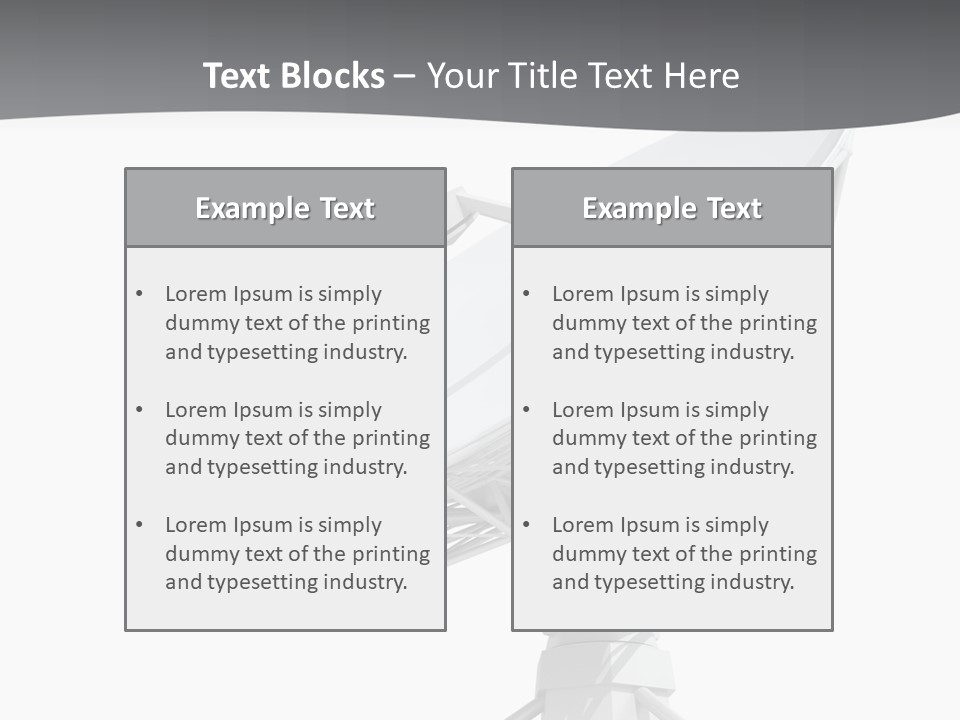 Broadcasting Wireless Isolated PowerPoint Template