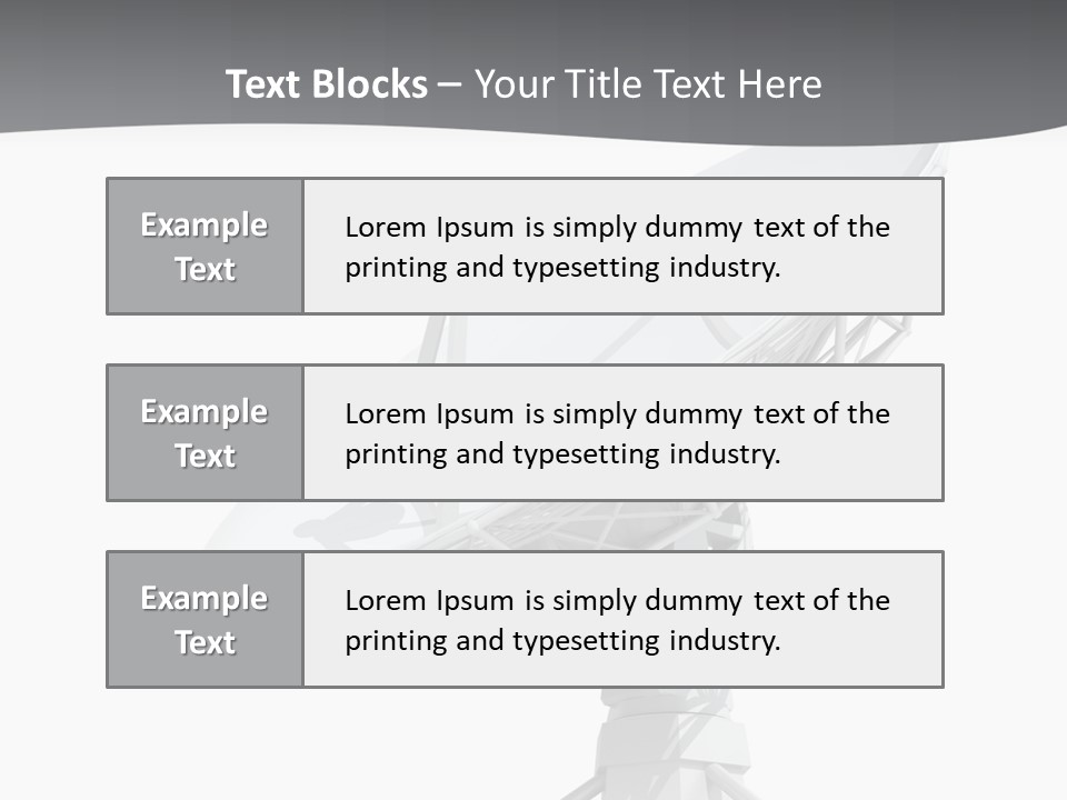 Broadcasting Wireless Isolated PowerPoint Template