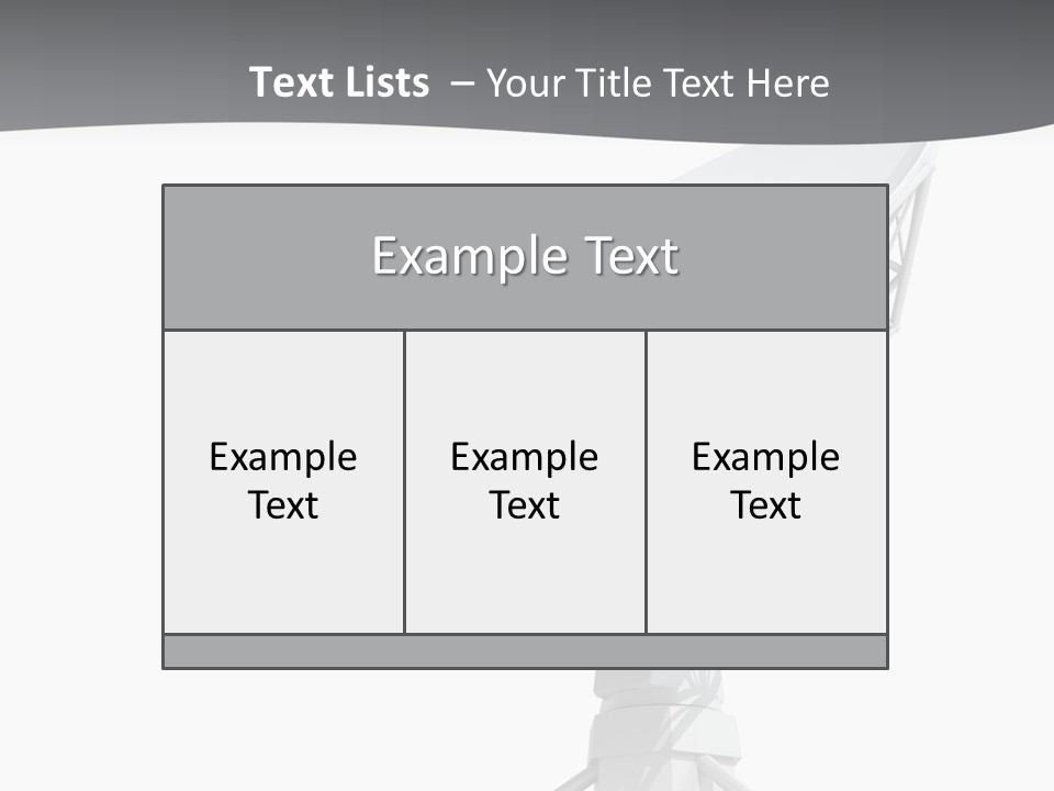 Broadcasting Wireless Isolated PowerPoint Template