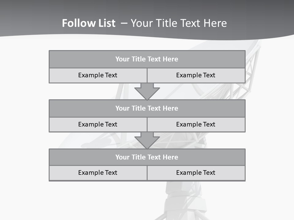 Broadcasting Wireless Isolated PowerPoint Template
