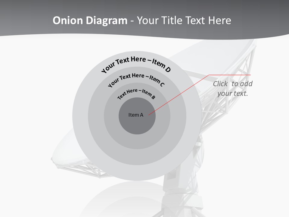 Broadcasting Wireless Isolated PowerPoint Template