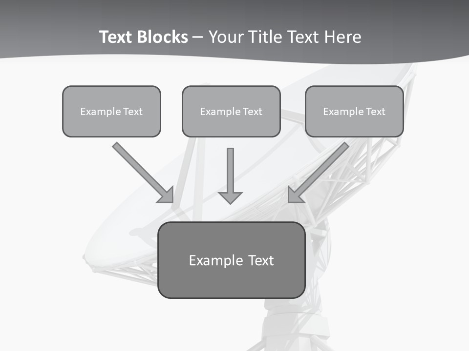 Broadcasting Wireless Isolated PowerPoint Template