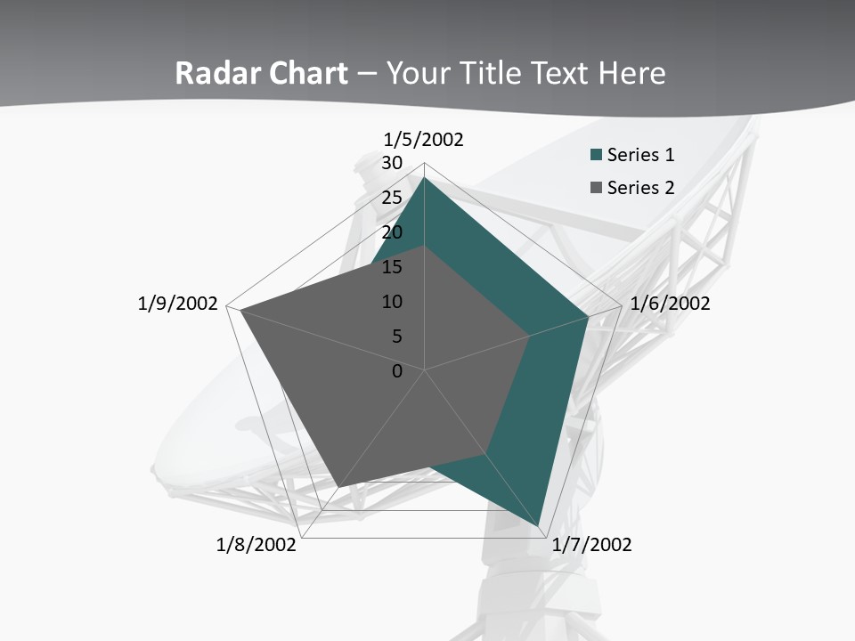 Broadcasting Wireless Isolated PowerPoint Template