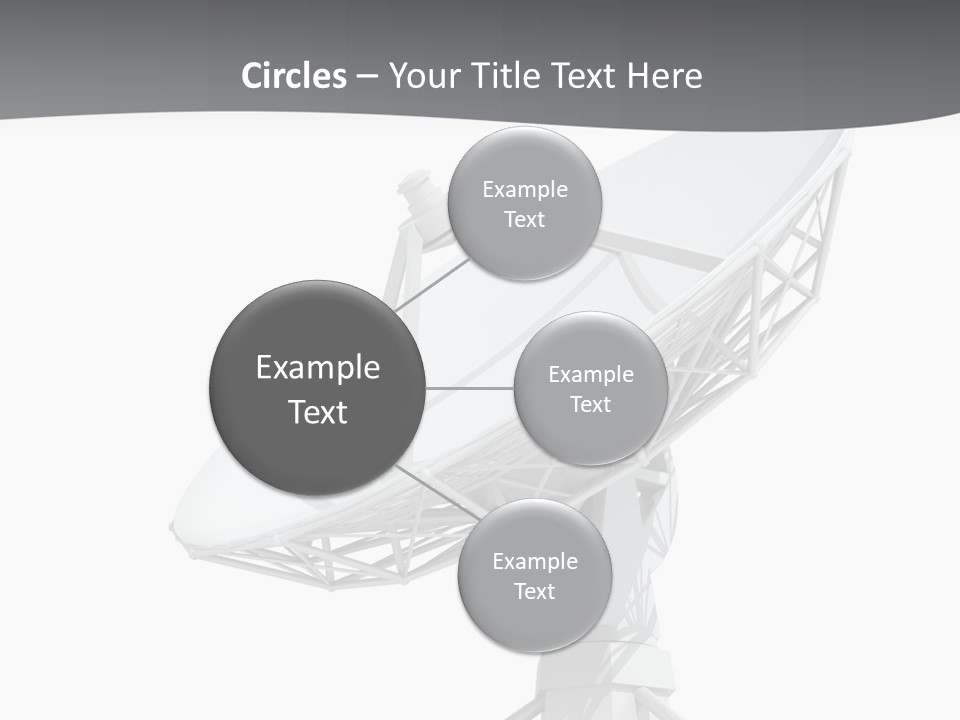 Broadcasting Wireless Isolated PowerPoint Template