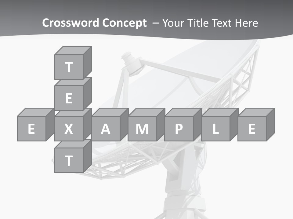 Broadcasting Wireless Isolated PowerPoint Template