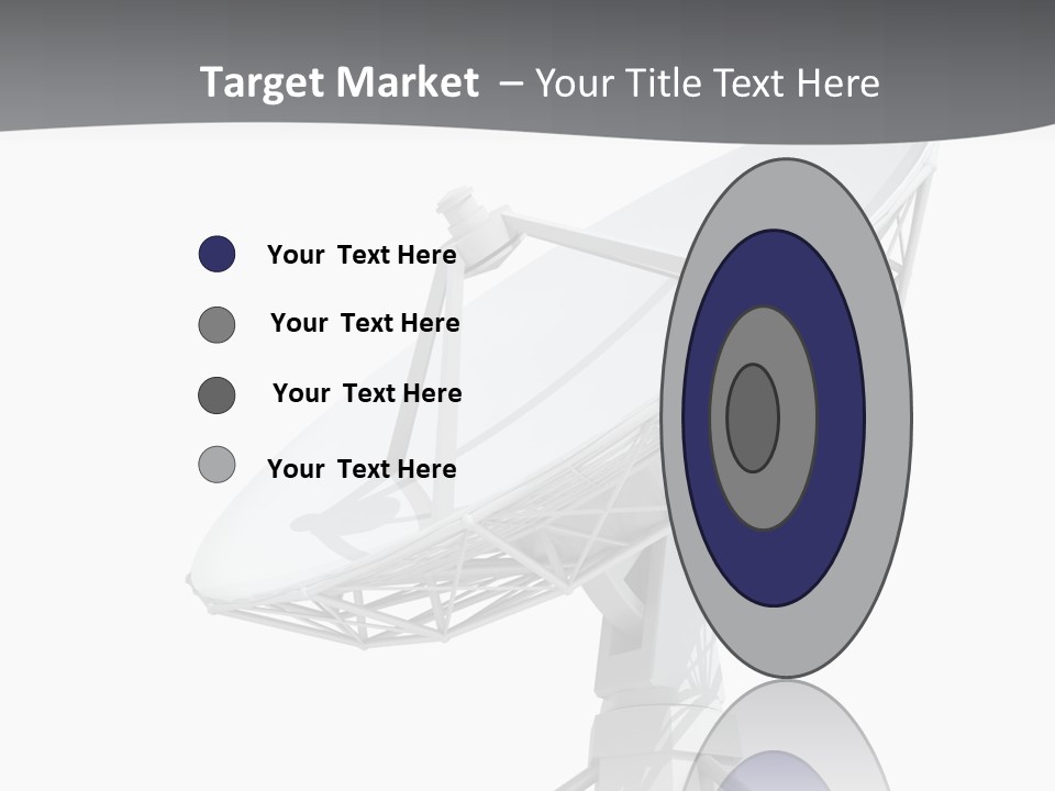 Broadcasting Wireless Isolated PowerPoint Template