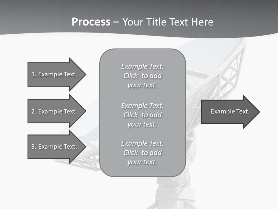 Broadcasting Wireless Isolated PowerPoint Template