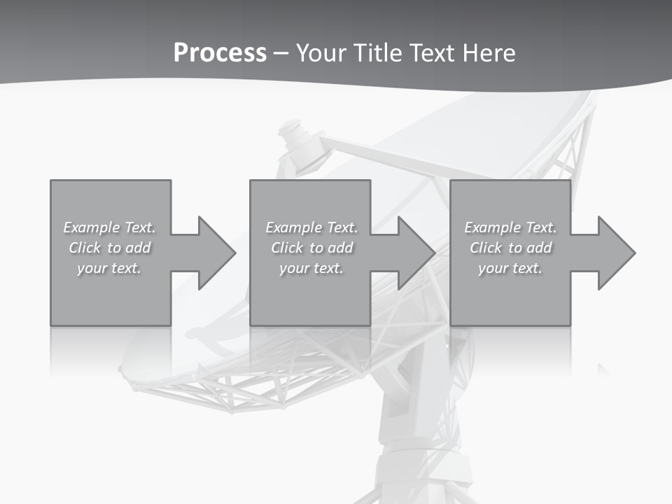 Broadcasting Wireless Isolated PowerPoint Template