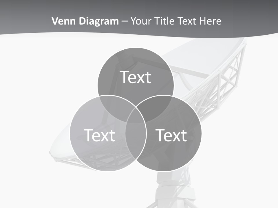 Broadcasting Wireless Isolated PowerPoint Template