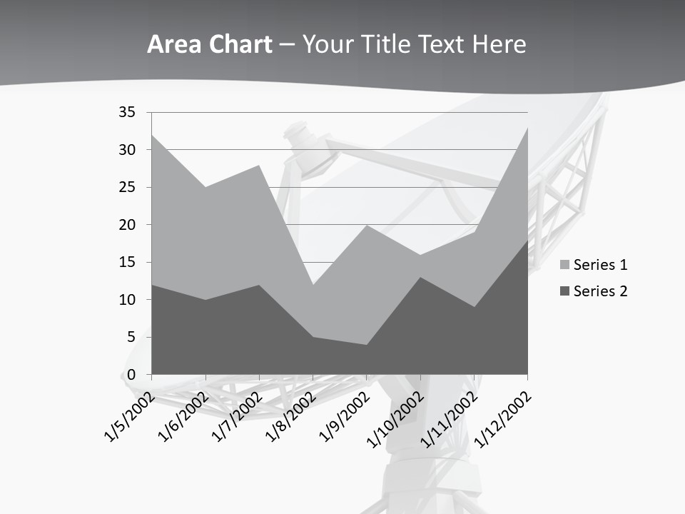 Broadcasting Wireless Isolated PowerPoint Template