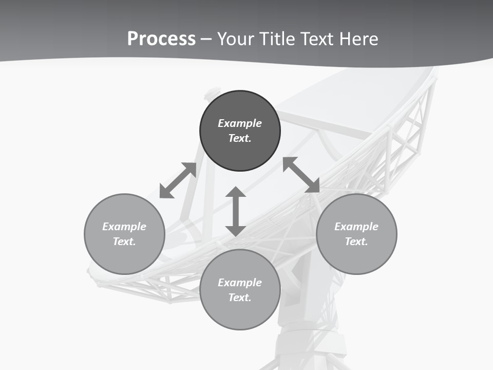 Broadcasting Wireless Isolated PowerPoint Template