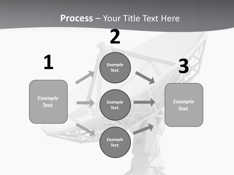 Broadcasting Wireless Isolated PowerPoint Template