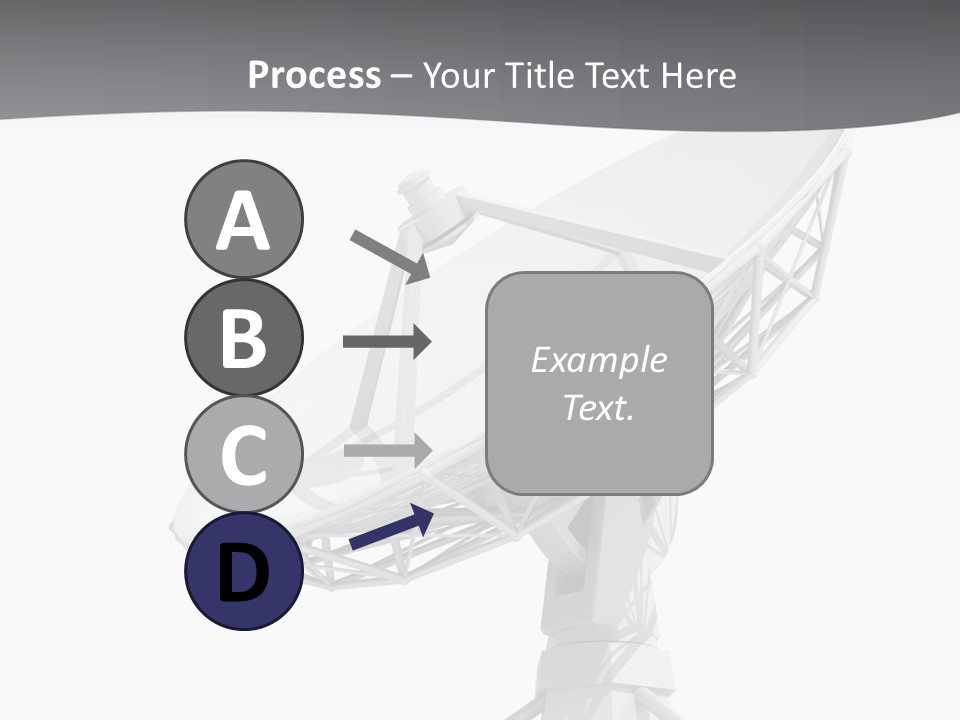 Broadcasting Wireless Isolated PowerPoint Template