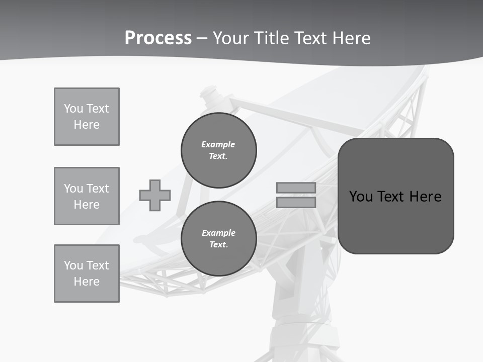 Broadcasting Wireless Isolated PowerPoint Template