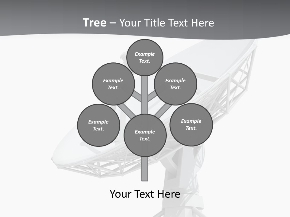 Broadcasting Wireless Isolated PowerPoint Template