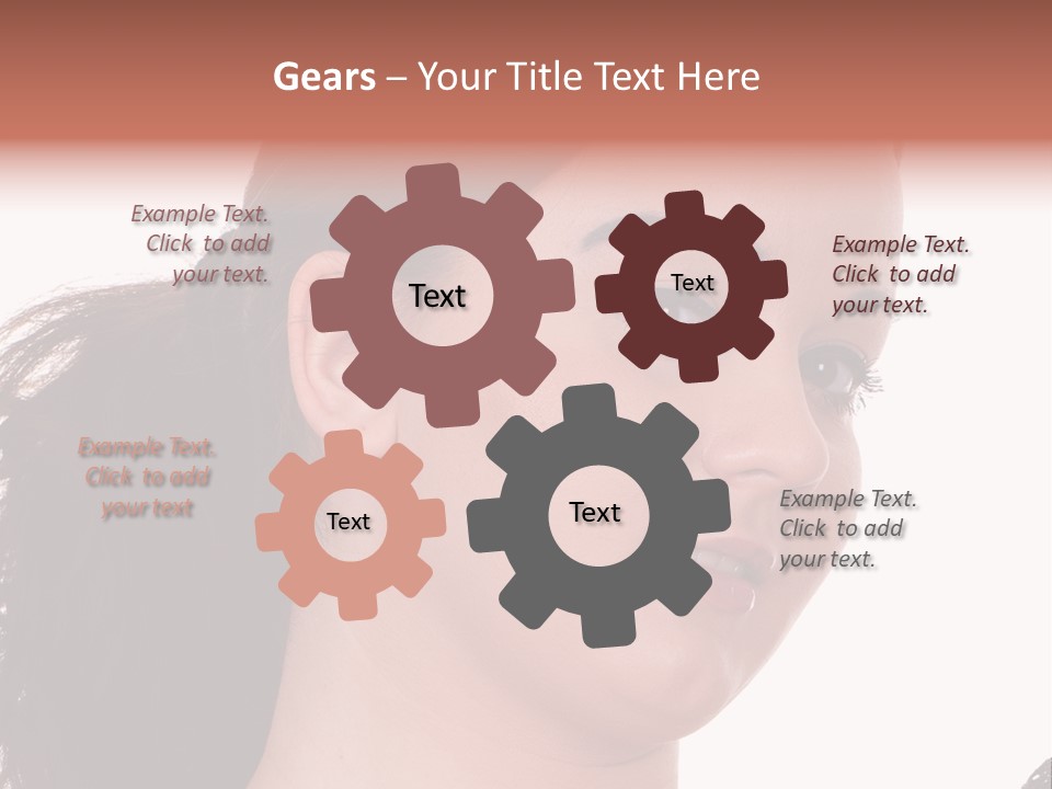 Obesity White People PowerPoint Template