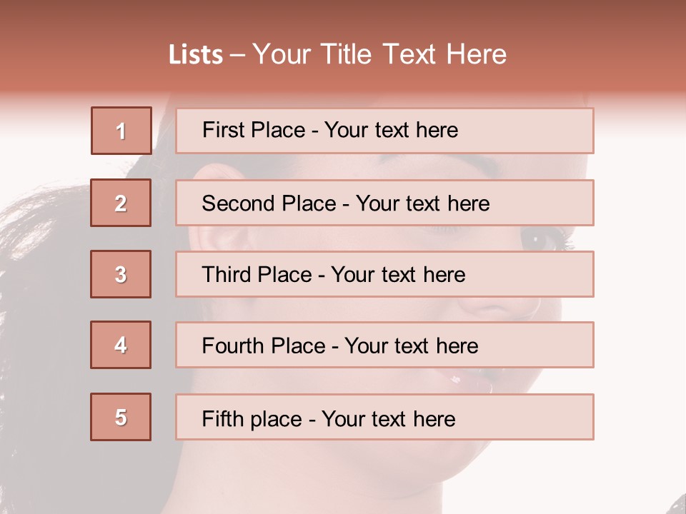 Obesity White People PowerPoint Template