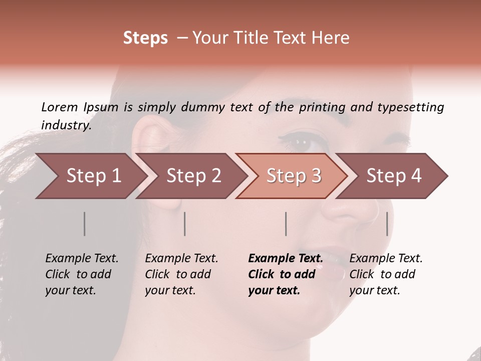 Obesity White People PowerPoint Template