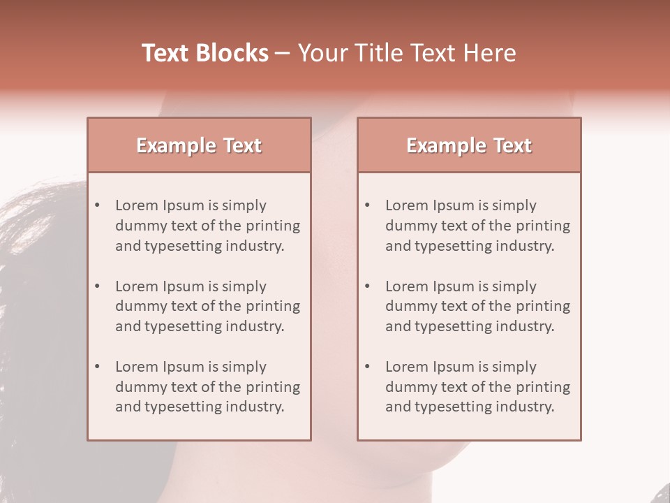 Obesity White People PowerPoint Template