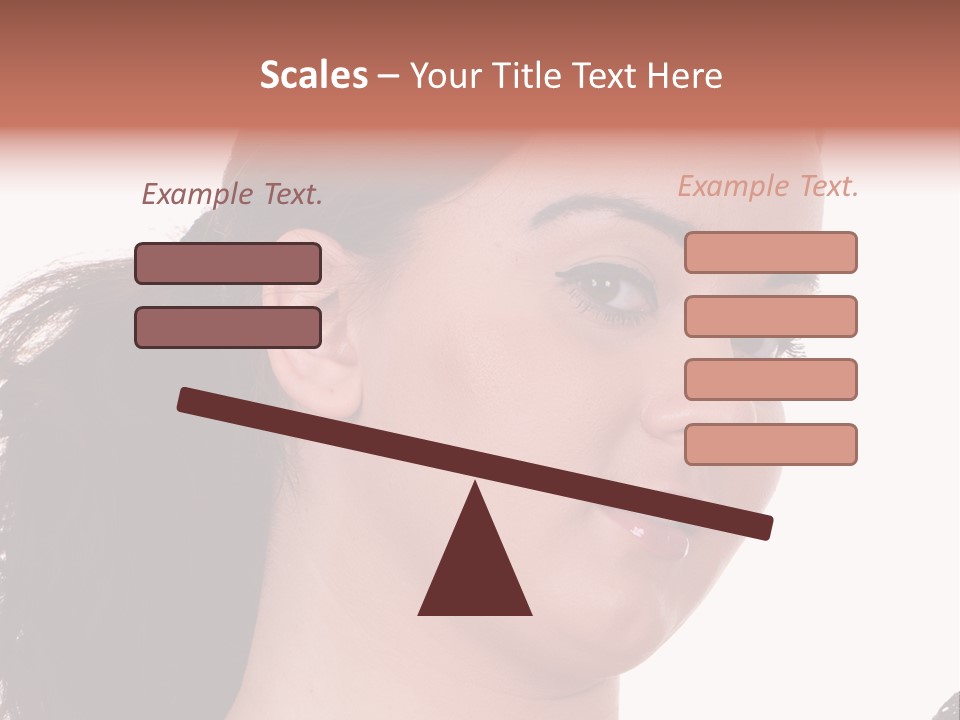 Obesity White People PowerPoint Template