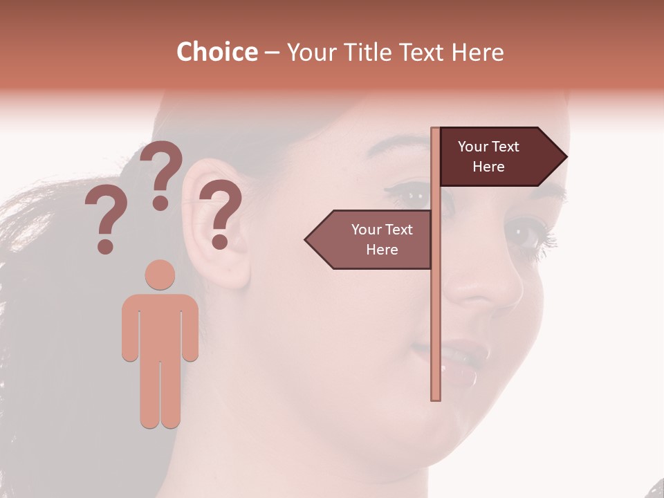 Obesity White People PowerPoint Template