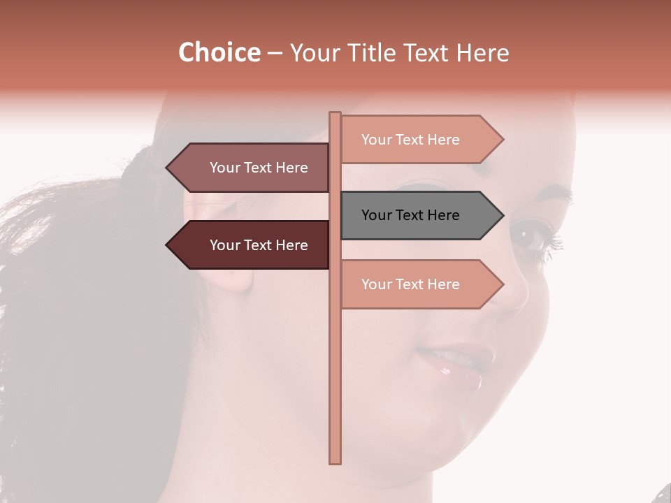 Obesity White People PowerPoint Template