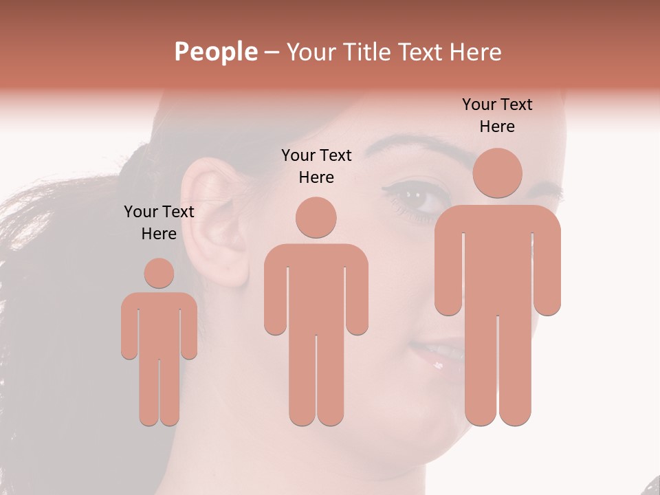 Obesity White People PowerPoint Template