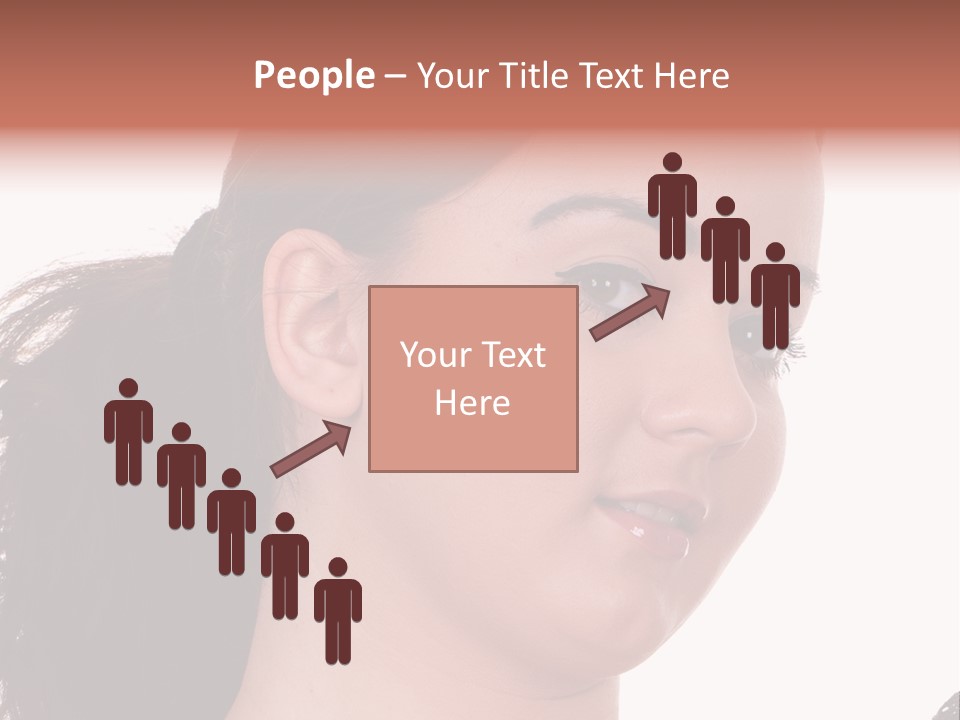 Obesity White People PowerPoint Template