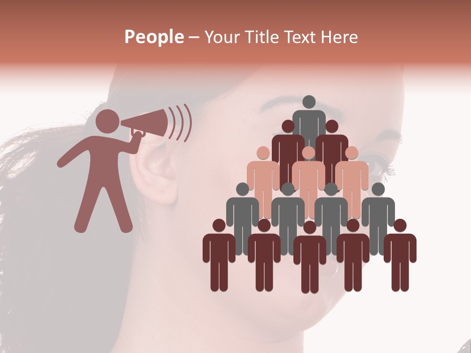 Obesity White People PowerPoint Template