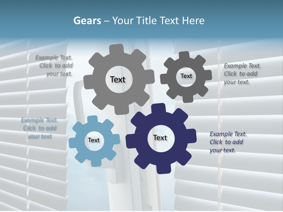 Textured Perspective Pattern PowerPoint Template