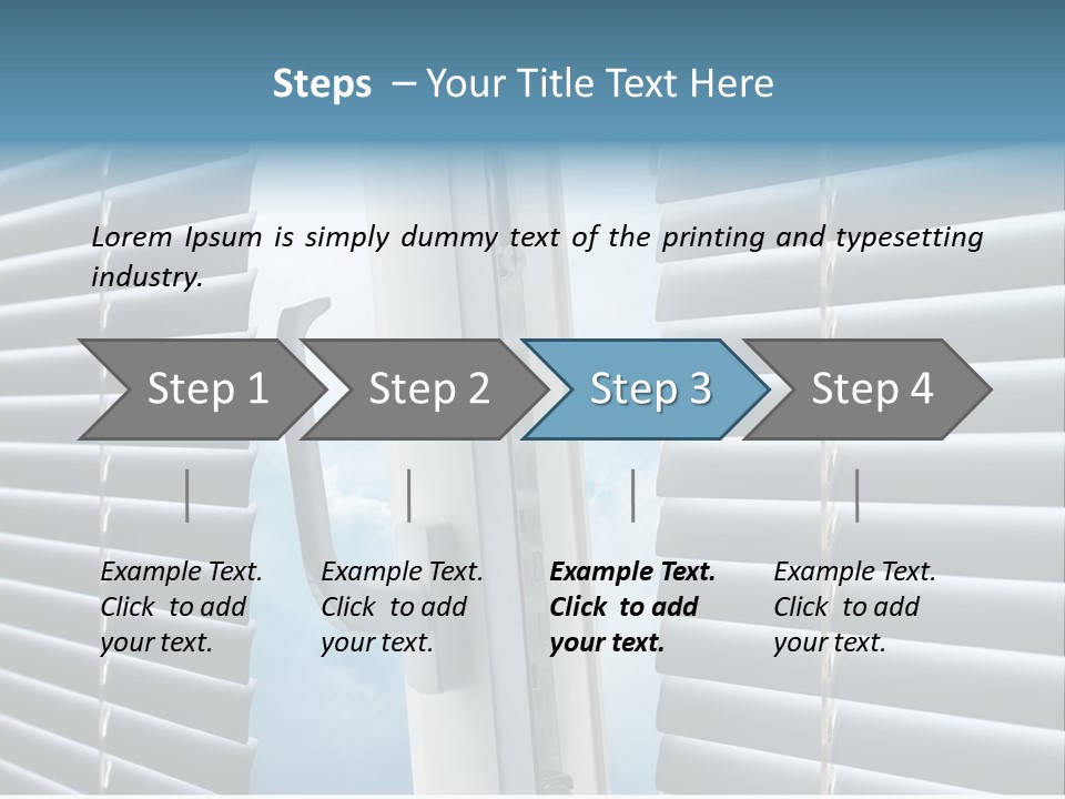 Textured Perspective Pattern PowerPoint Template