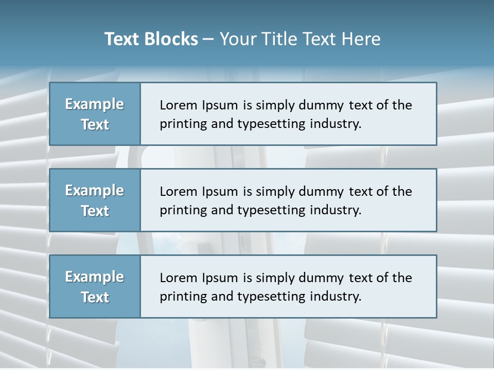 Textured Perspective Pattern PowerPoint Template