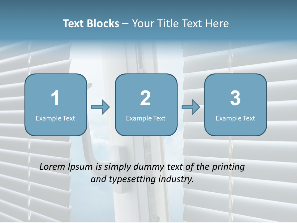 Textured Perspective Pattern PowerPoint Template