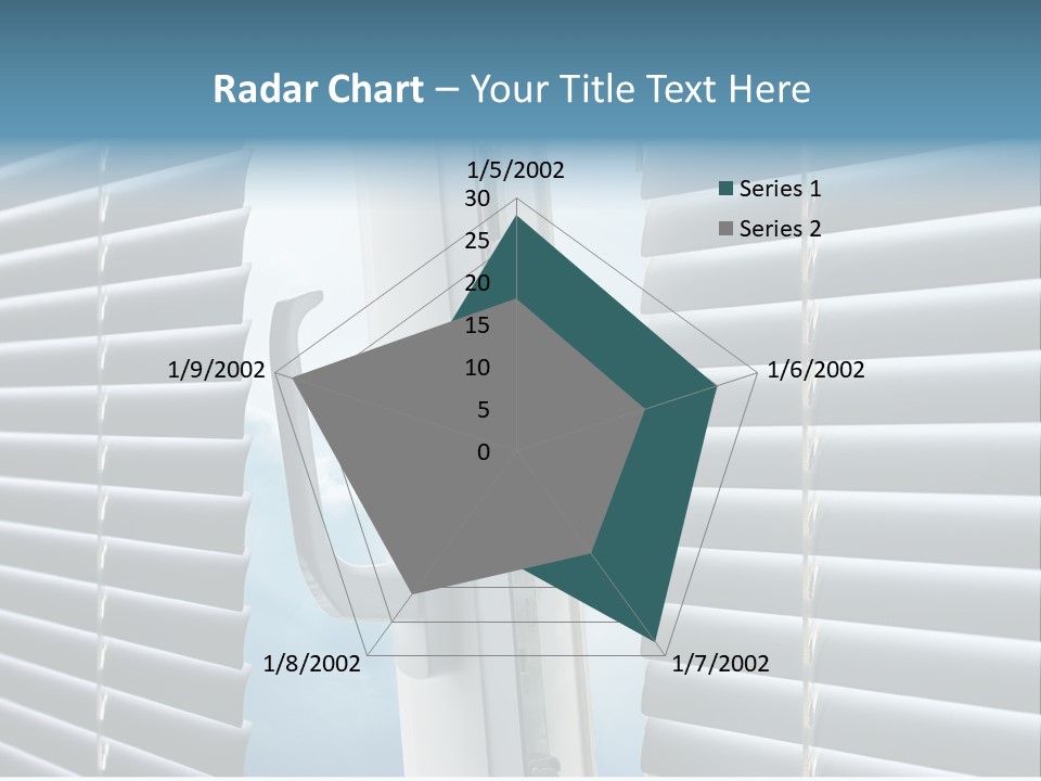 Textured Perspective Pattern PowerPoint Template