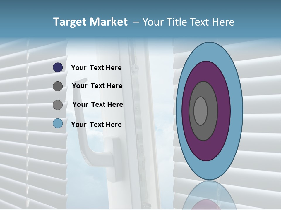 Textured Perspective Pattern PowerPoint Template