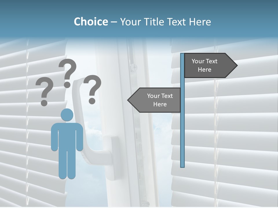 Textured Perspective Pattern PowerPoint Template