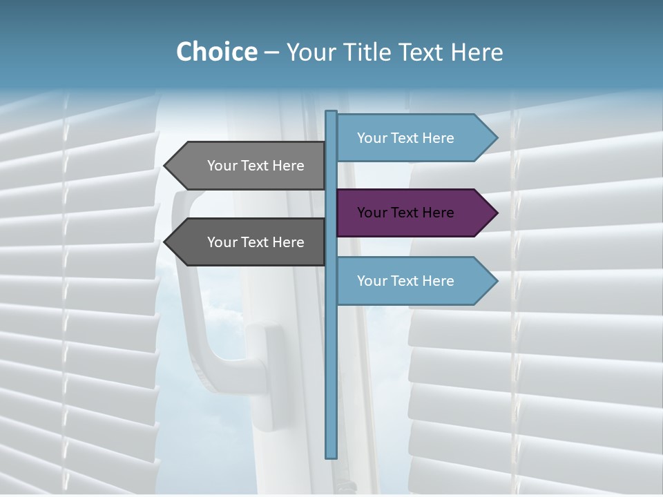 Textured Perspective Pattern PowerPoint Template