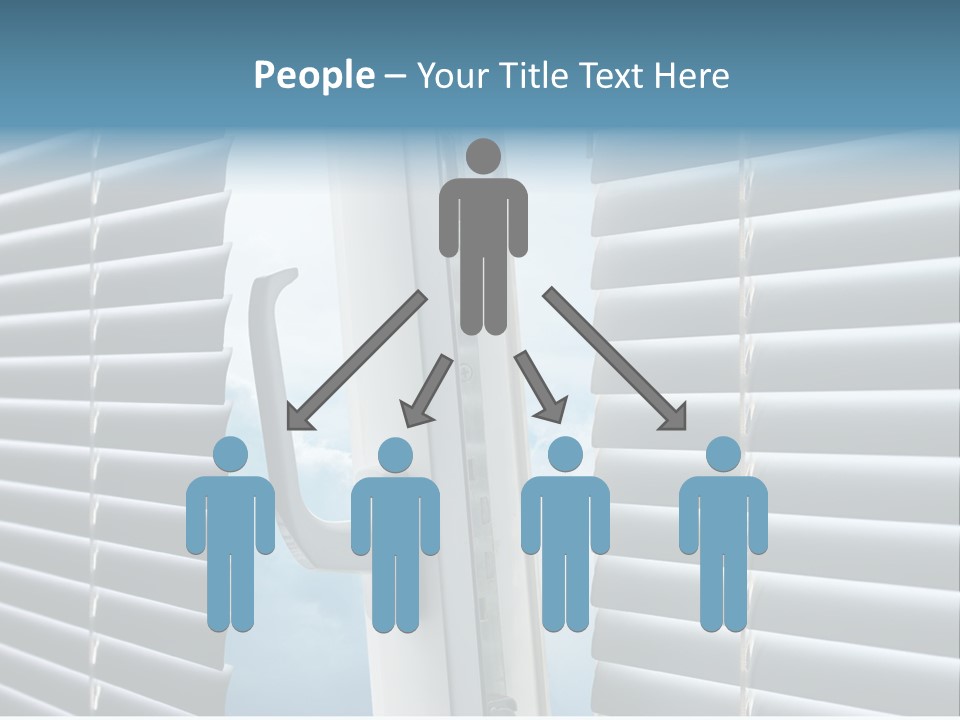 Textured Perspective Pattern PowerPoint Template