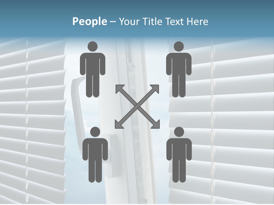 Textured Perspective Pattern PowerPoint Template